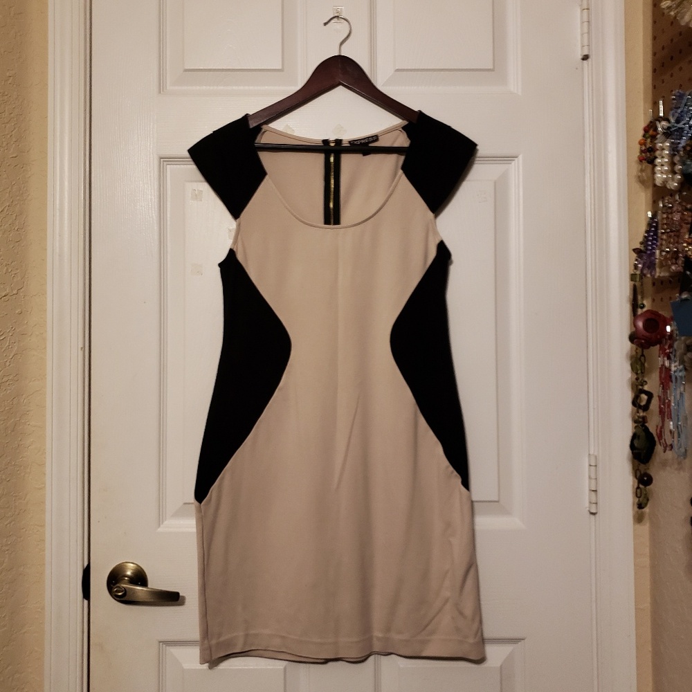 Express hourglass slimming dress
